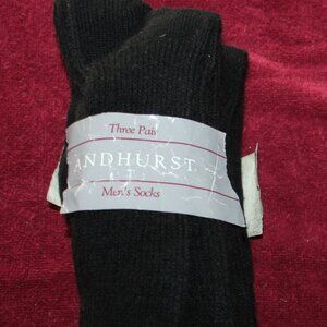 Three Pair of Men's Andhurst Socks - Black